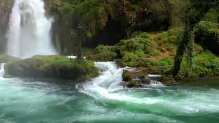 Beautiful Relaxing Music  Nature waterfall Sounds  Deep Relaxing video [upl. by Tierza]