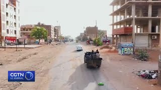 Soudan  poursuite des conflits meurtriers autour de Khartoum [upl. by Robinia482]