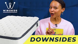 Downsides Of The WinkBed Mattress  Watch Before Buying [upl. by Oryaj]