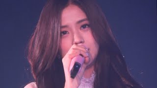 JISOO SOLO STAGE YUKI NO HANA 雪の華■BLACKPINK OSAKA2018 [upl. by Ayotyal]