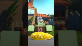 🧟 sushimonsters vs Plants 🌻 RobloxAnimation shorts short memes roblox asmr [upl. by Nrubua961]