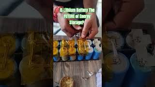 IS Lithium Battery The FUTURE of Energy Storage art short shortvideo shorts sciencefairproject [upl. by Alathia]