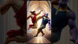 Jesus vs Thanos vs Satan Joker Valak Voldemort Hulk marvel shorts [upl. by Ydne]