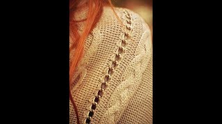 Свитер Спицами  новые модели  2019  Sweater Knitting new models  Pullover Neue Modelle stricken [upl. by Stempien34]