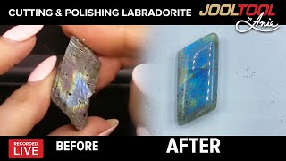 LABRADORITE CUTTING amp POLISHING [upl. by Jeddy400]