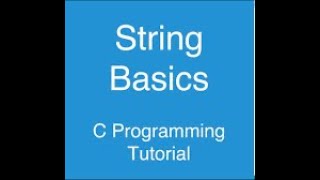 String Operations in C Language  C Strings  String Functions in C [upl. by Ytineres]