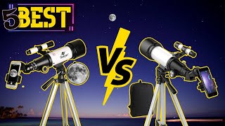 ✅ TOP 5 Best Telescope for Beginners of 2022  Budget Buyers Guide [upl. by Cirri271]