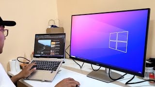 Unboxing my Dell 27Inch USBC 2K Monitor  S2722DC  QHD  75Hz [upl. by Ronalda]