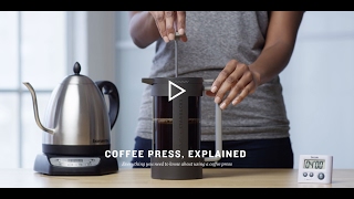 Let’s make brewing with a coffee press easy [upl. by Ahsyekat]