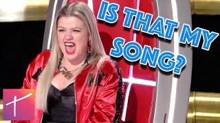 10 Times The Voice Contestants Auditioned With A Judge’s Song [upl. by Kersten]