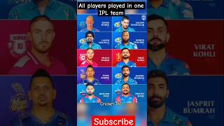 All players played in one IPL teamipl cover coversong cricket rcb csk [upl. by Brynne]