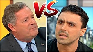 Piers Morgan BATTLES Vegan Activist on LIVE TV [upl. by Nerrad]