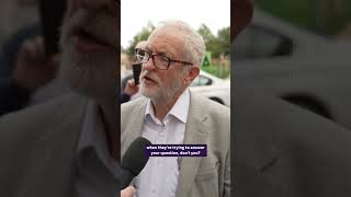 Corbyn asked if he condemns Hamas attacks [upl. by Rovit]