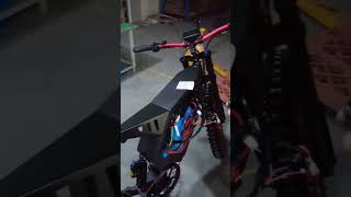 How to turn on the 8000W 12000w and 15000W stealth bomber ebike with Remote Control [upl. by Leinod]