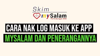 cara Log MASUK ke aplikasi MySalam oleh staff MySalam  saje sembang [upl. by Kcirret]