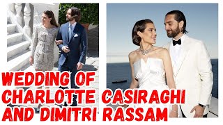 Wedding of Charlotte Casiraghi and Dimitri Rassam [upl. by Ted]