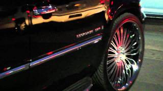 CADILLAC ESCALADE EXT ON 28quot CORS RIMS JAMMMIINN SO HARD [upl. by Ayerf355]