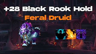 28 Black Rook Hold  Patch 1025  Feral Druid [upl. by Alano946]