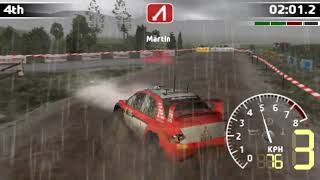 WRC FIA World Rally Championship  Gameplay PSPPS VitaPS TV [upl. by Inihor]