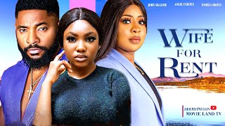 WIFE FOR RENTFULL MOVIE  PAMELA OKOYE JOHN EKANEM ANGEL UNIGWE 2024 ROMANTIC NIGERIAN MOVIE [upl. by Cirillo114]