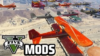 Crazy Custom Vehicles Skywriting Cow Car and Clown Car  GTA 5 PC Mods [upl. by Rancell686]