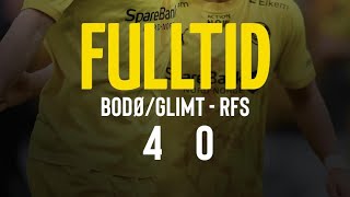 Bodo Glimt 40 RFS Uefa Champions League Qualification 2372024 [upl. by Odnama]