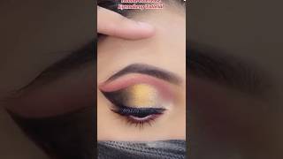 Double crease eye makeup makeuptutorial eyemakeuptutorial makeupforbeginners viralshort [upl. by Aihsemaj]