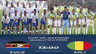 Eswatini vs Mali CAN Maroc éliminatoires [upl. by Hsiwhem739]