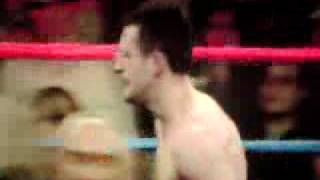 Carl Froch VS Jermain Taylor 12th Round Knockdown and Knockout Stoppage [upl. by Notneb259]