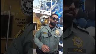 101923 LasVegas police officer admits knowing MARK NIEMCZYK by sight BUT claims not to know [upl. by Ahsienat]