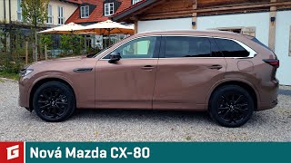 Nová MAZDA CX80 33 eSKYACTIVE 4WD  GARAZTV  Rasťo a Vašo [upl. by Elletsirhc]