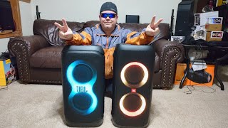 JBL Partybox Stage 320 vs 310 🥳 A Family Feud Battery Powered🔋Bluetooth Party Speakers FaceOff🤬 [upl. by Eilah]