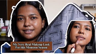 MY REAL MAKEUP ROUTINE FOR THIS MONSOON HUMID SEASON  AS A OILY SKIN GIRL [upl. by Ai]