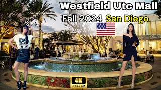 UTC Mall San Diego 4K Walking Tour  Stunning Views amp Shopping UTC Mall 4K [upl. by Hillary]