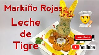 Como se hace LECHE DE TIGRE Gastronomia Peruana Lima Peru 2019 Markiño Rojas PERUVIAN FOOD [upl. by Nodnrb130]