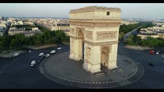 Paris Champs Elysées Marquage Defilé 14 juillet [upl. by Airpal]