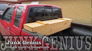 Junk Genius Tools and Tackle Truck Box [upl. by Nivar]