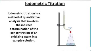 Redox titration Iodometry [upl. by Columbyne]