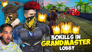 Free Fire Live With AmitBhai amp AjjuBhai  Grand Master Lobby Rank Push  Desi Army [upl. by Ahsenra]