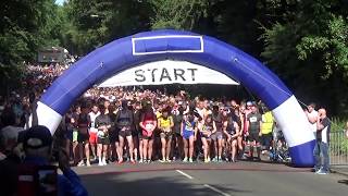 Humber Bridge Half Marathon 2018  Start [upl. by Nnael]