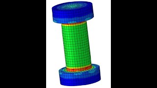 Bolt Relaxation  Preload loss  using Abaqus [upl. by Ares]