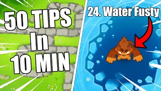 50 MUST KNOW BLOONS TIPS amp TRICKS [upl. by Agni]