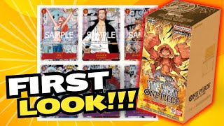 LETS HAVE A FIRST LOOK AT JPN quotTHE BEST PREMIUMquot BOOSTER BOX PRB01 One Piece Card Game [upl. by Lamrej]