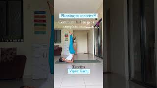 Yoga for fertility fertilityyoga fertilityexercise fertilitytips [upl. by Cohlier]