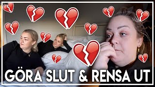 GÖRA SLUT amp RENSA UT 💔  NYSTART [upl. by Hutson959]