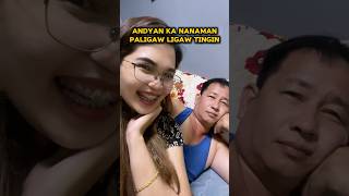 Andyan ka nanaman pasulyap sulyap sakin🤣 agegapcouple agedoesntmatter happysaturday fypviralシ [upl. by Steven]