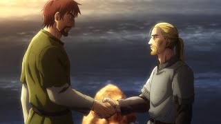 Thorfinn invites Einar to go with him in Vinland  Vinland Saga  Season 2 Episode 23 ヴィンランドサガ [upl. by Payne]