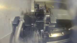 Thermowell Manufacturing For Tempreature Sensor Protection on Haas ST20 Lathe [upl. by Toy]