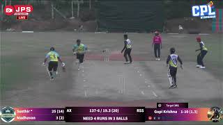 CPL Hyderabad Season 15  Amigos Xl Vs Roaring Super Spartans  League Match 13105128 [upl. by Anirdna]