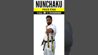 BEST NUNCHAKU FOR BEGINNERS â‚¹300 HOME DELIVERY 9638486088  Nunchaku karatesir karate [upl. by Xuagram338]